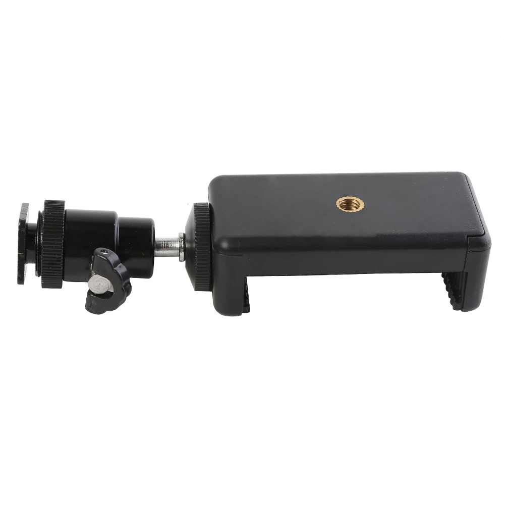 Portable 360 Ball Head Hot Shoe Mount for Camera Tripod