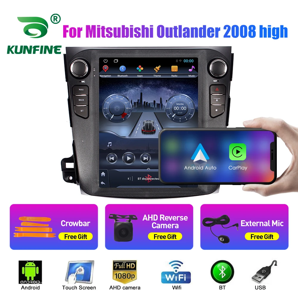 

9.7 Inch Tesla Style 2 Din Android Car Radio For Mitsubishi Outlander 2008 Stereo Car Multimedia Video Player DVD GPS Navigation