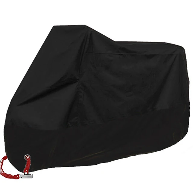 Motorcycle Cover For Motorcycle Funda Bike All Season Waterproof Dustproof UV Protective Outdoor Indoor Moto Rain Cover S-XXXXL Black