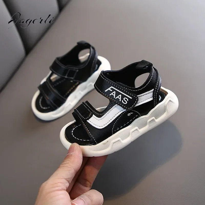 Kids Sandals for Boys Girls Summer Beach Casual Non-slip Soft-soled Shoes