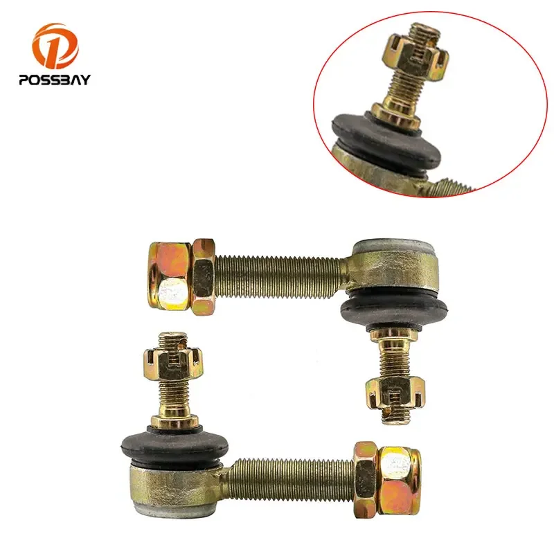 

2PCS Motorcycle Accessories 10mm Ball Joiner Bolt Tie Rod Ball Joint for Quad Dirt Bike ATV Go Kart Dune Buggy E-MOTO 110/125cc