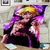 The Seven Deadly S-Sins Pattern Lightweight Throw Blanket,Multi-purpose Holiday Gift Blanket Warm And Soft Blankets All Seasons 6