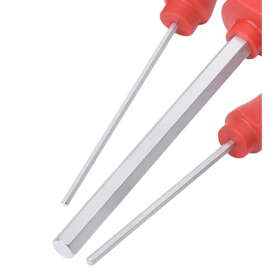 Wiha 54008 Innensechskant-Schlüssel 7/64 X 150 Mm – Soft Grip, Verchromt, Dual-Drive