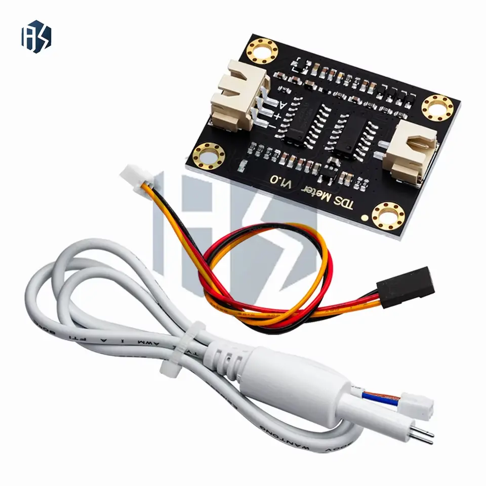 TDS Meter V1.0 Sensor Module – High-Accuracy 0-1000ppm Water Quality Analyzer with 3-in-1 Titanium Probe | ±2% FS image 2