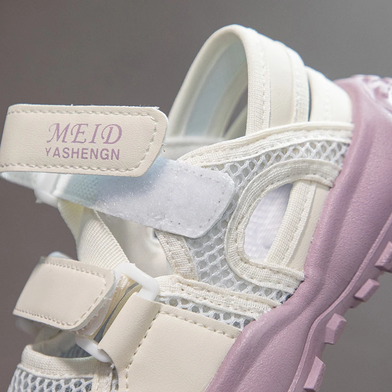 Kids Anti Slip Soft Sole Sport Sandals Beach Shoes