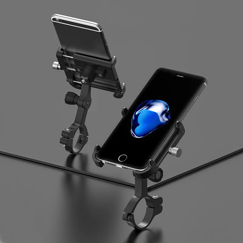 Bicycle Accessories GUB PLUS 11 Bicycle Phone Holder For 3.5-6.8 inch Phone MTB Road Bike Motorcycle Electric Bicycle Mount Support Handlebar Clips