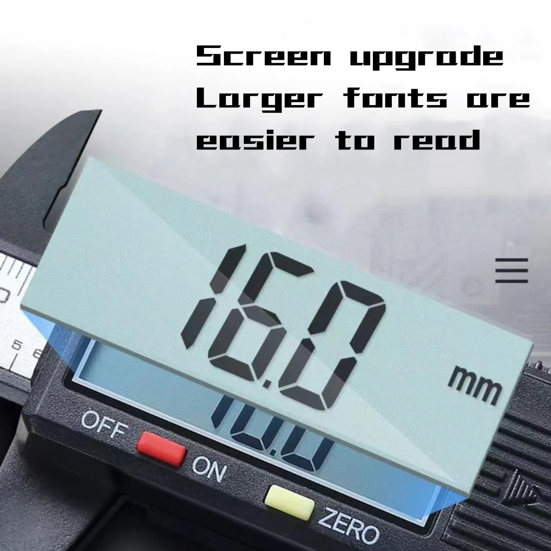 Digital Tire Depth Gauge Tool for Car Maintenance