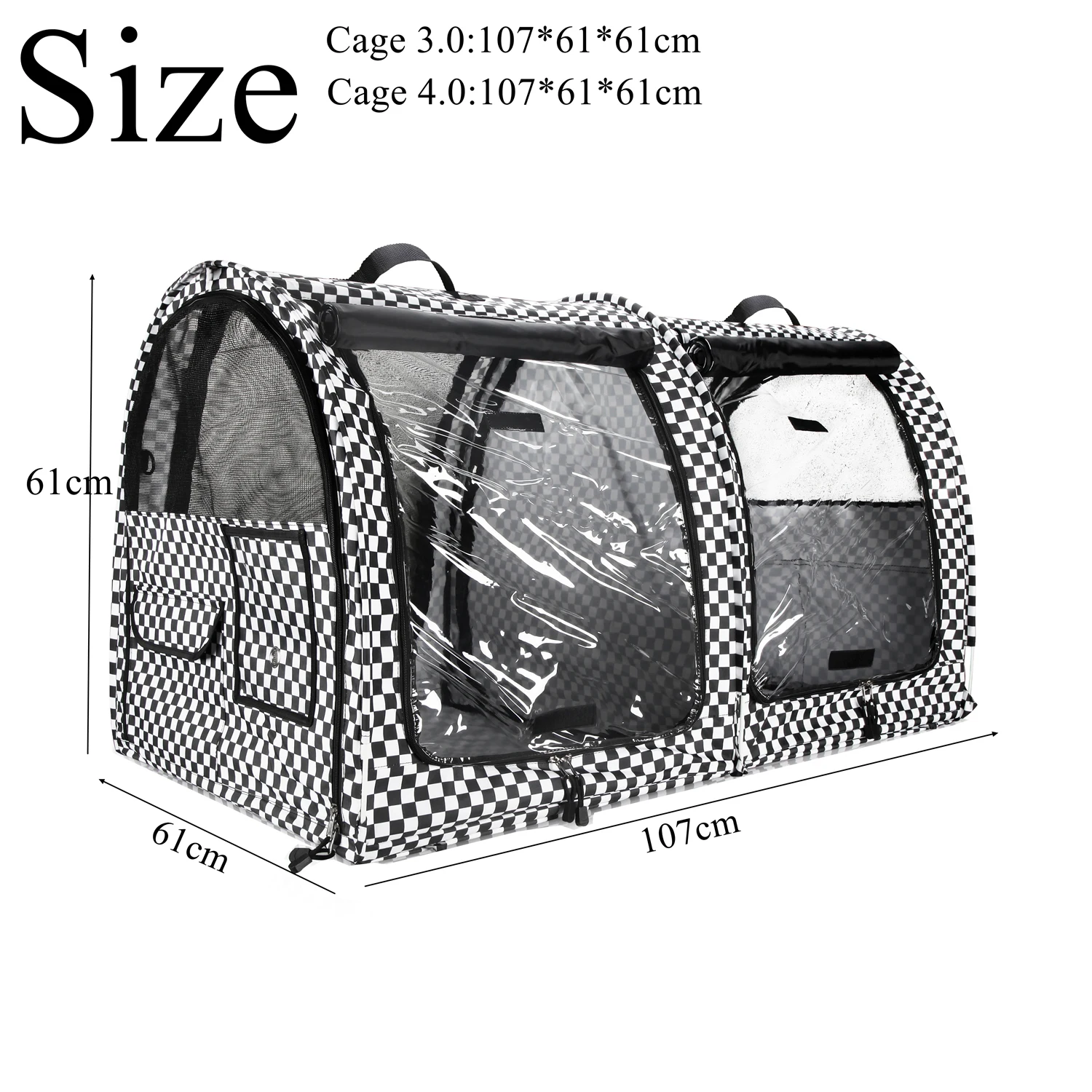 EFCAT Large Cat Competition Cage For Exhibition Foldable Cattery Delivery Room Professional Cat Racing Cage cat cage