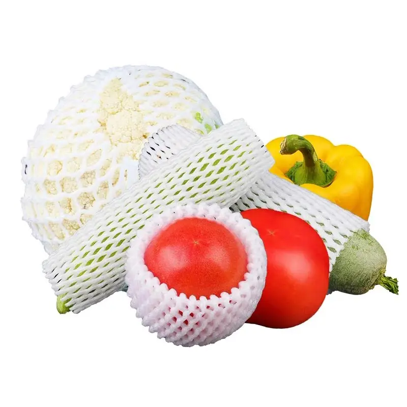Fruit Packing Foam Mesh Sleeve Mesh Fruit Protection Bags Fruit