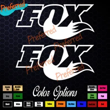 

High Quality Decal Motorcycle Racing Laptop Helmet Trunk Surf Camper Wall Vinyl Car Sticker Die-Cut for 2x Foxs Racing Decal