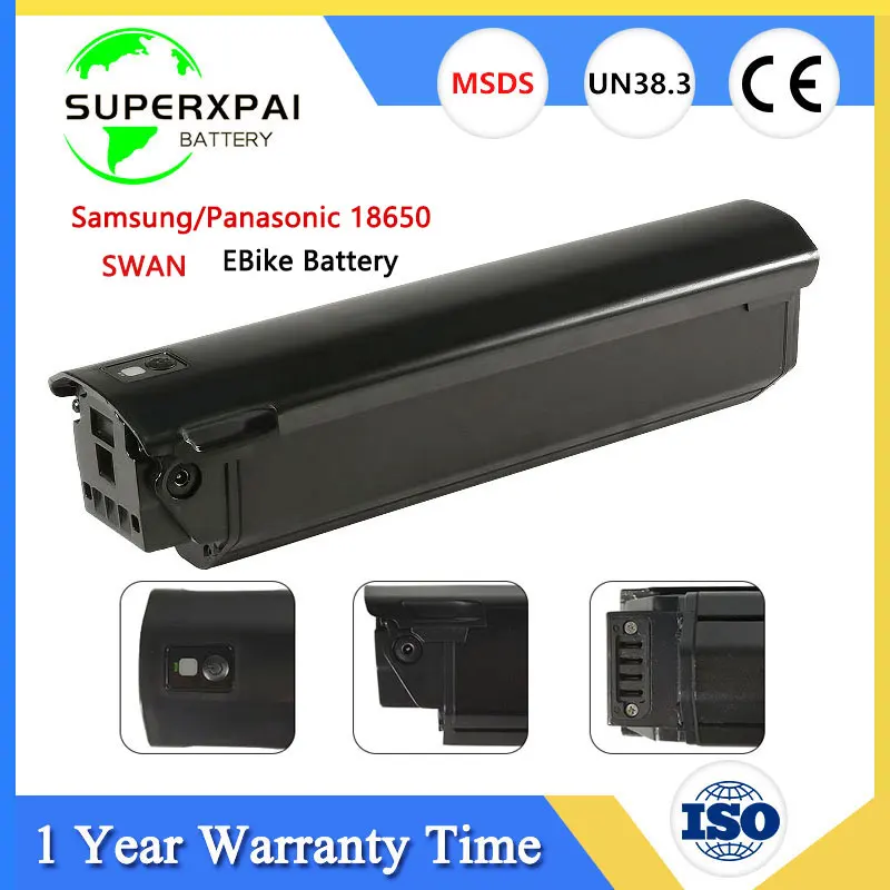 36V Batteria Nascosta Al Litio Ebike Syr Swan 48V 10.4Ah 14Ah 12.8Ah Batterie Samsung 18650 Celle Atala E-Moticon E-Joe Epik