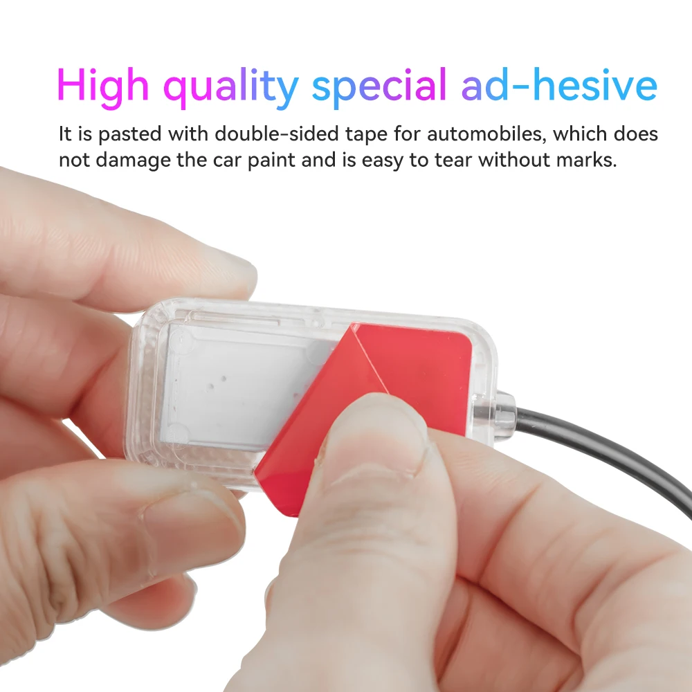 🌈 LED Car Interior Ambient Foot Strip Lighting Kit — RGB Backlight with Remote & App Control 🌈 2