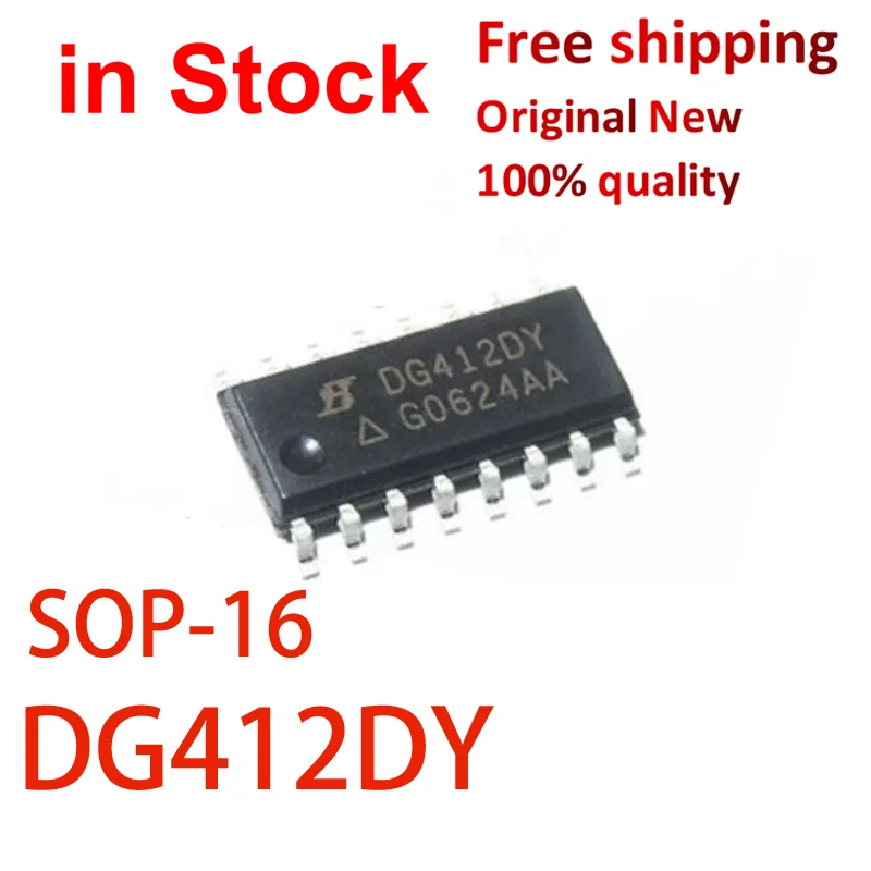 

(5-10 шт.) 100% новый DG412DY DG412 SOP-16 искусственный аналоговый переключатель IC чипсет