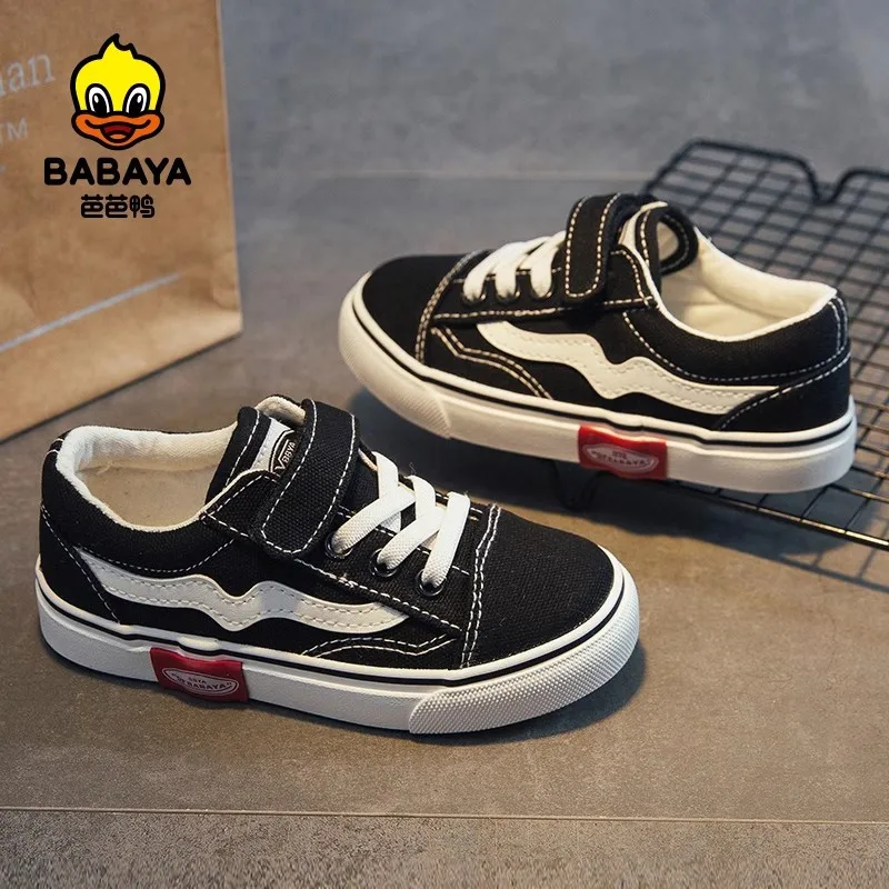 Children Canvas Sports Shoes Boys and Girls Breathable Autumn Spring Baby Shoes