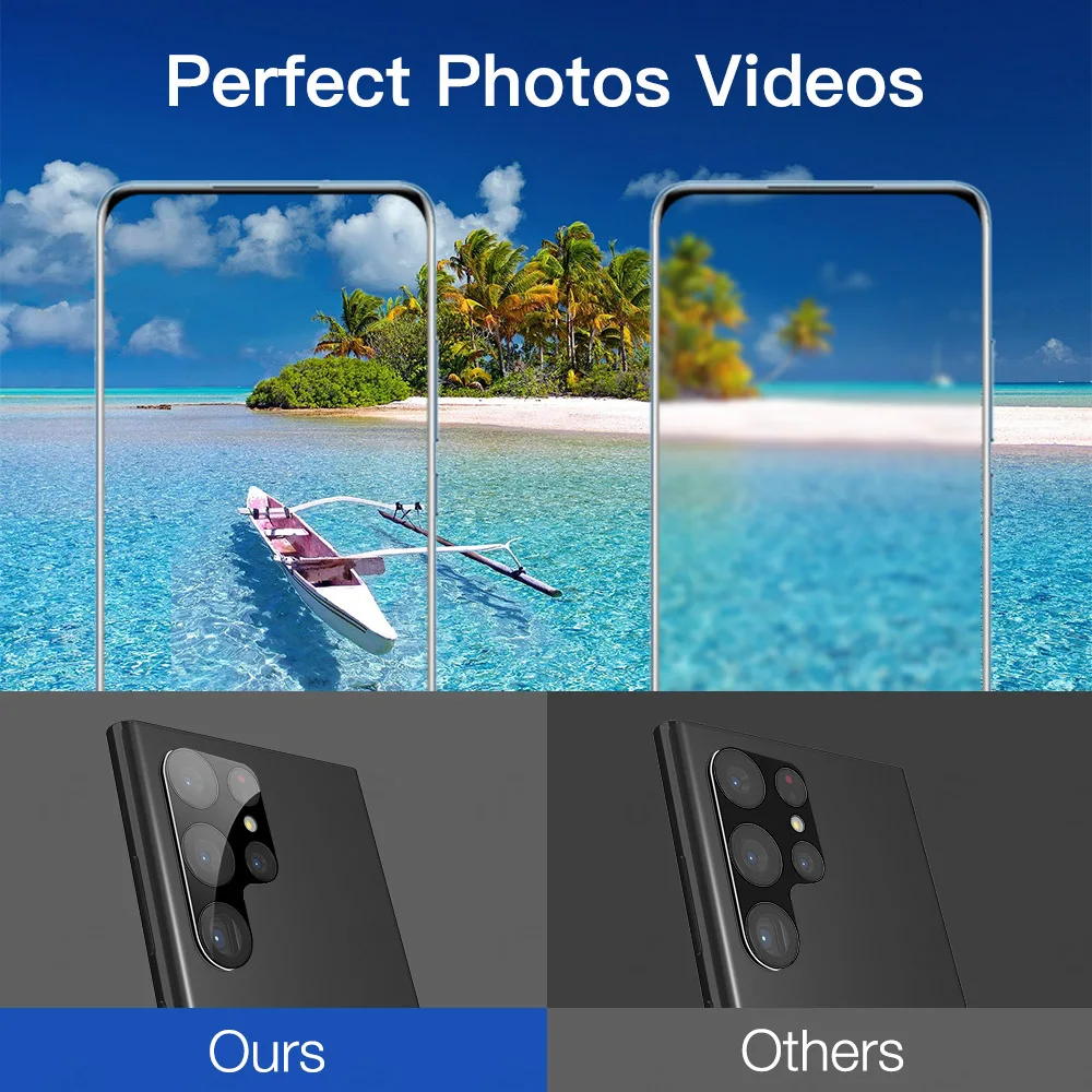 Premium Camera Lens Protector Tempered Glass Cover for Enhanced Back Camera Protection