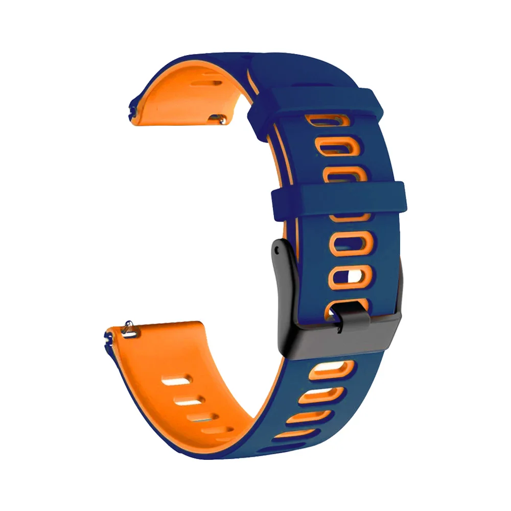 Silicone Smartwatch Strap - 22mm Wristband Replacement