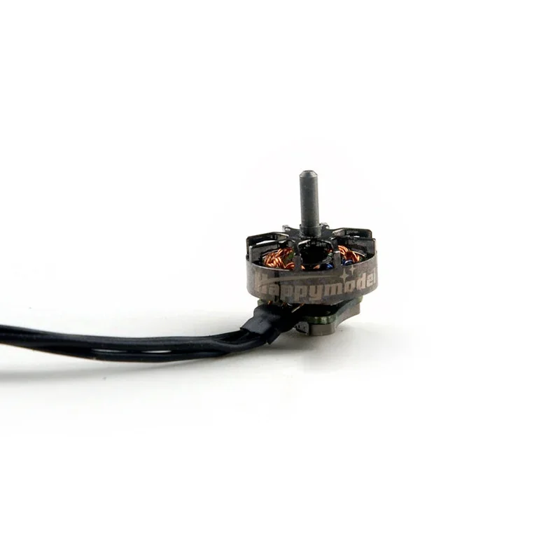 Moteur brushless Happymodel RS0802 20000KV 1S installé sur un drone micro FPV