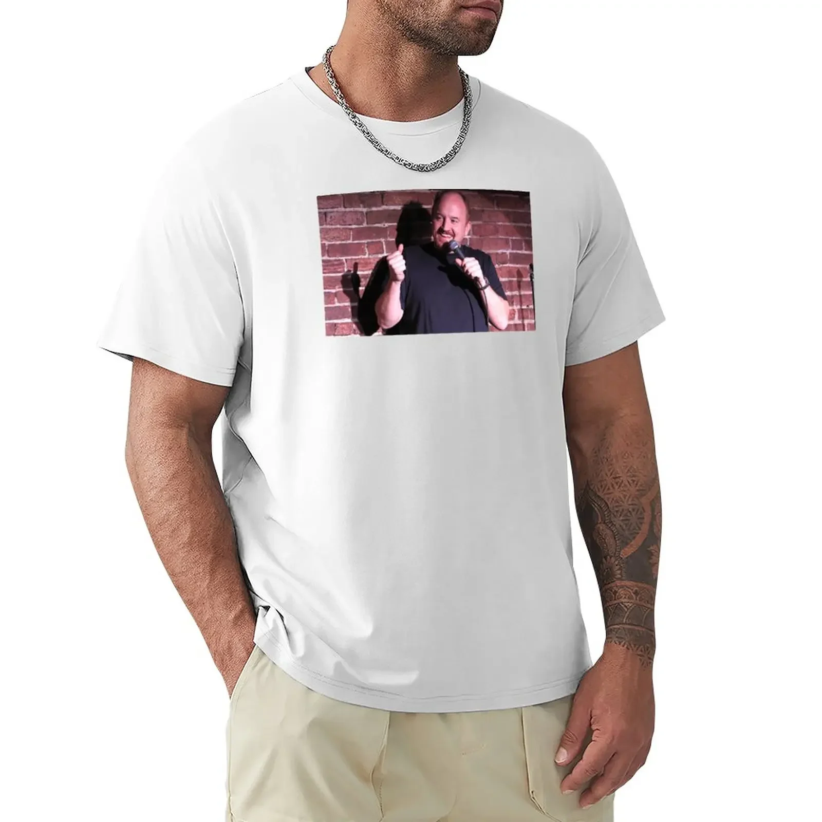

Louis CK, King of Stand Up T-Shirt plus size tops boys animal print Men's t shirts