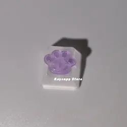Pink Lovely DIY Mechanical Keyboard with Backlit Crystal Pentagram Bow Keycaps (15.OEM profile)