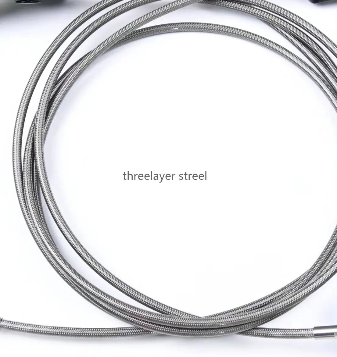 DEEPS HYDRAULIC BRAKE DISC Three-layer steel wire braided oil pipe
