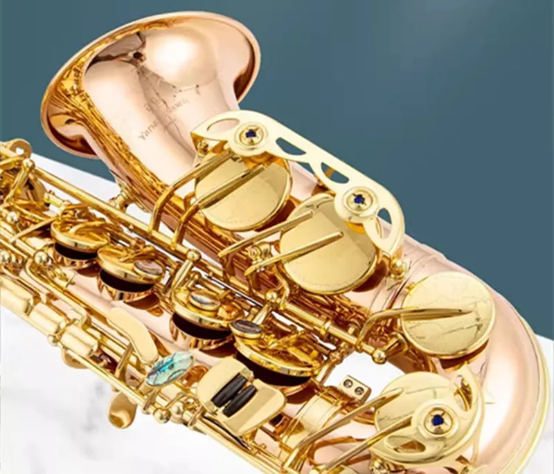 Professional Best Quality A-902 Alto Saxophone E-Flat Sax Alto Mouthpiece Ligature Reed Neck Musical Instrument