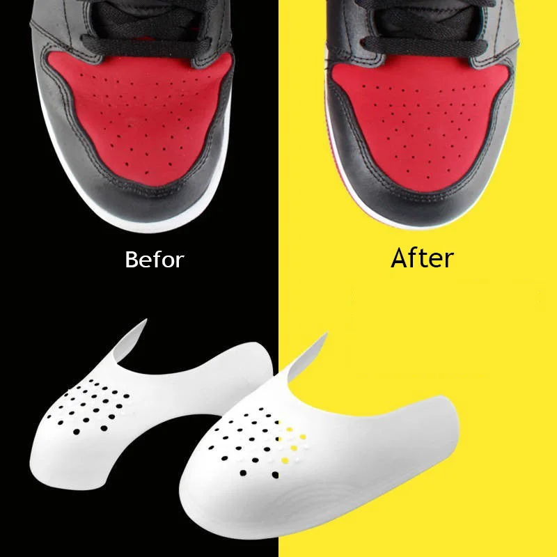 1 Pair Anti Crease Shoe Protector for Sneakers Stretcher Extender Sport