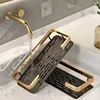 Wall Hanging Corner Rectangular Rack Bathroom Shelf Towel Rack Shelves Wall Shower Shampoo Rack No Drill Shelf Tripod 5