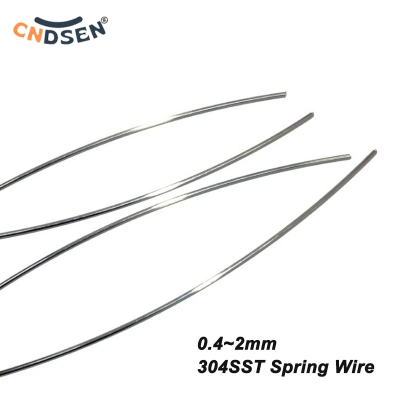 Stainless Steel Springs Spring Wire 1/2/3/5/10meters 304 Stainless