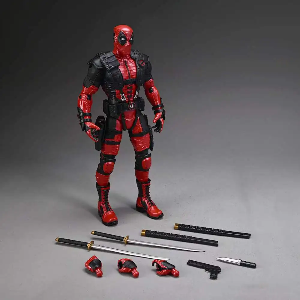 thumbnail image 1 of Figura de acción de Deadpool de 25,5 cm de Marvel Legends de X-Men, modelo de película de la serie Running de segunda generación de GK, juguetes de regalo, 1 of 5