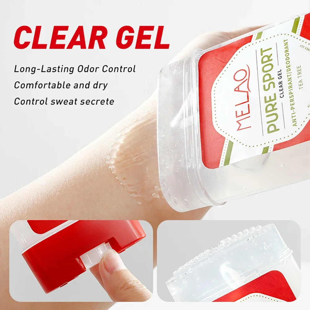 Body Odor Remove Gel Scent Deodorant Stick for Underarm Bad Smell Sweating Removing 80g