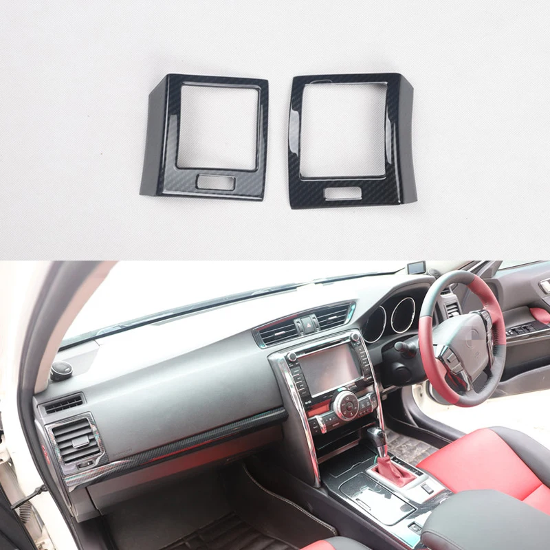 

Interior Car Accessories Air Outlet Vent Cover Trim Sticker For Toyota Mark X Reiz X 2010-2018 Car Styling Auto Parts