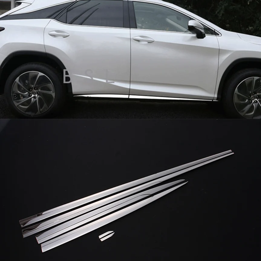Side Door Body Molding Cover Trim Parts Fit For Lexus RX200t RX350