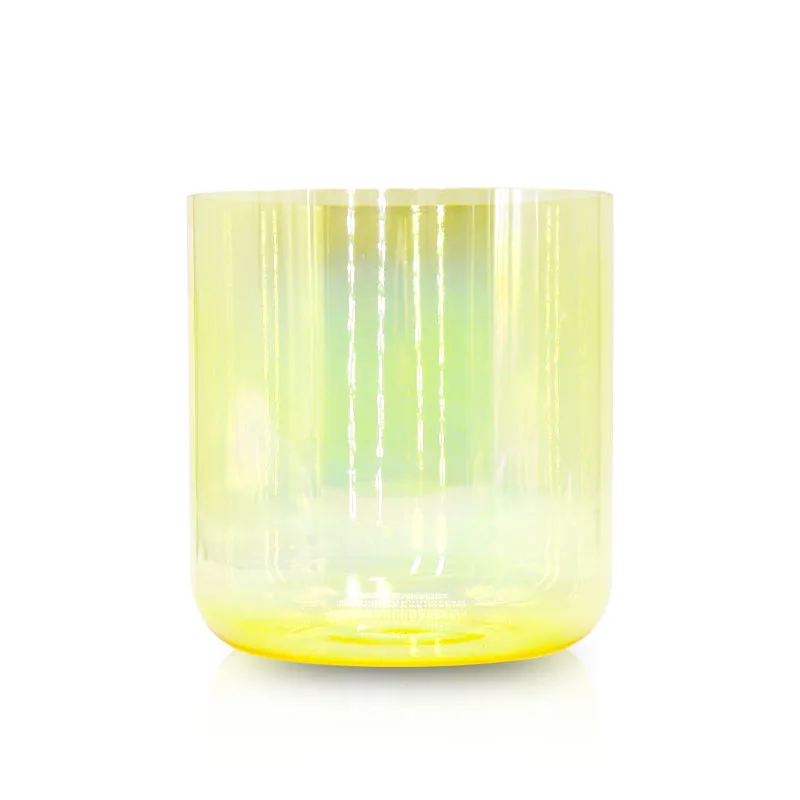 

Alchemy Cosmic Light Clear Purple Crystal Singing Bowl for Meditation Healing