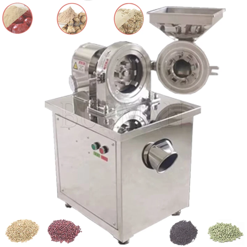 

Grinder Large Scale Crusher Household Commercial Powder Machine Ultra Fine Grinding Machine Stainless Mill