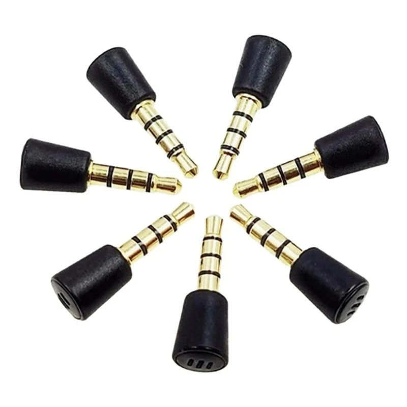 게임패드 핸드폰 노트북 태블릿 어댑터용 3.5mm 오디오 플러그 마이크 어댑터