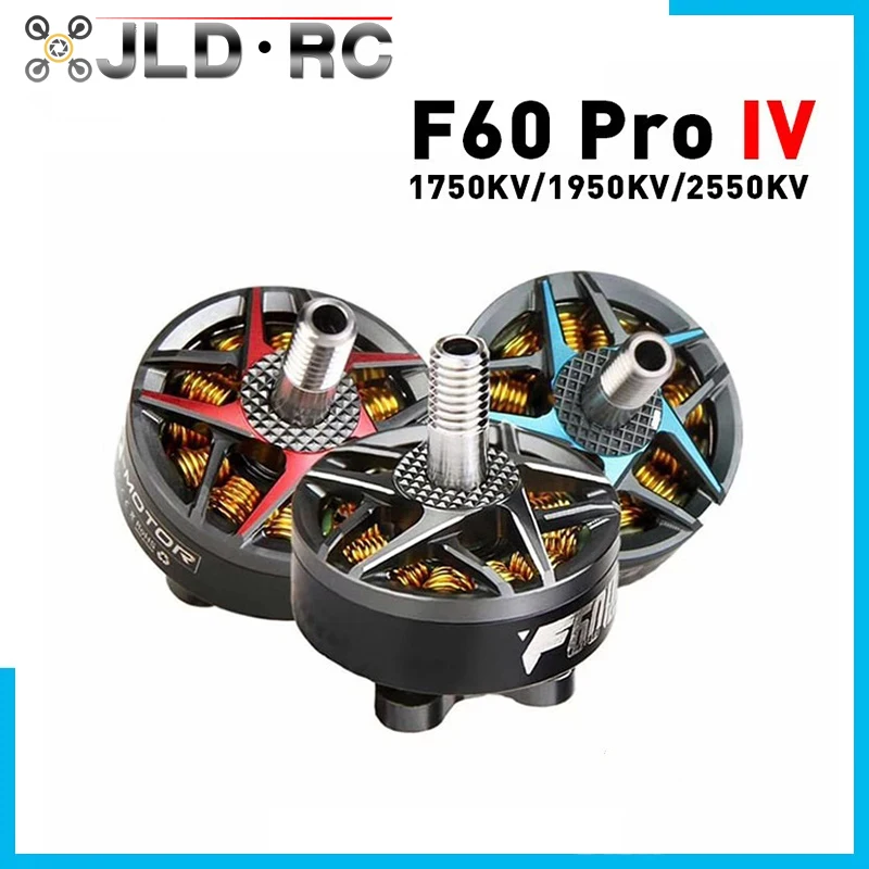 

FPV T Motor F60 Pro IV IIII 2207 1750KV 1950KV 2550KV 4-6S Brushless Motor T5147 T5150 Props for RC FPV Racing Drone Freestyle F