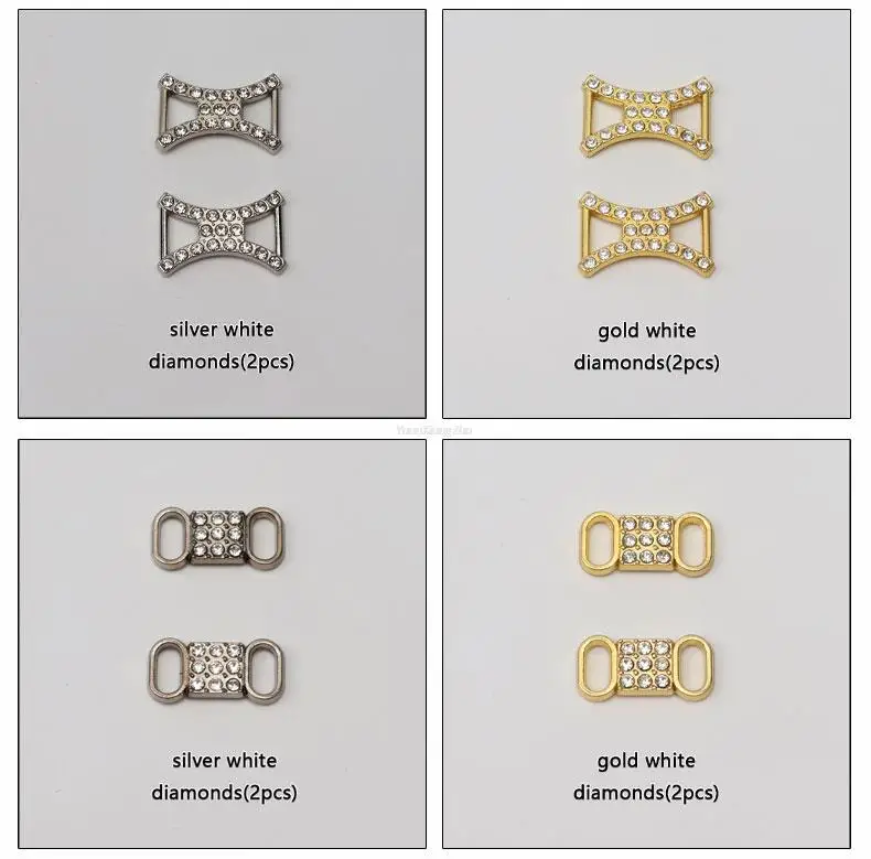 Luxus Strass AF1 Schuh Charms Bunte Diamant Sneaker Charms Mädchen Schuh Dekoration DIY Schnürsenkel Schnallen Schuhe Zubehör – Detail 9