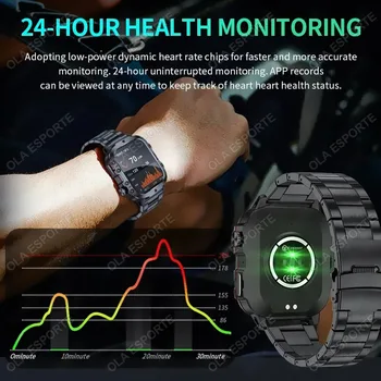 2025 Xiaomi Military Smart Watch for Men 4