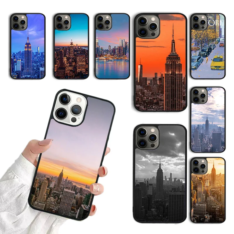 Custodia Per Telefono New York City Per Iphone 15 Se2020 11 12 13 14 Pro Max Mini Cover Per Iphone Xs Max Xr 6 7 8 Plus Coque Fundas Shell