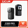 SJCAM C200 Pro 4K Action Camera with Portable Body 5M Waterproof FHD 6-Axis GYRO Video Body 5G WiFi Night Vision Sports DV 1