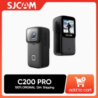 SJCAM C200 Pro 4K Action Camera with Portable Body 5M Waterproof FHD 6-Axis GYRO Video Body 5G WiFi Night Vision Sports DV 1
