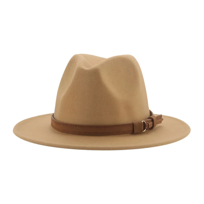 Felt Hat Autumn Winter Wool Cap 