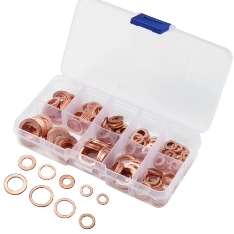 

Набор Шайб с пробкой для отстойника, 200 шт., подходит для всех типов двигателей, будь то автомобиль, морской порт, генераторы, оборудование и установка.