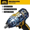 1800N.M Torque Brushless Electric Impact Wrench 1/2 inch Li-ion Battery Cordless Socket Wrench Power Tool For Makita 18V Battery 3