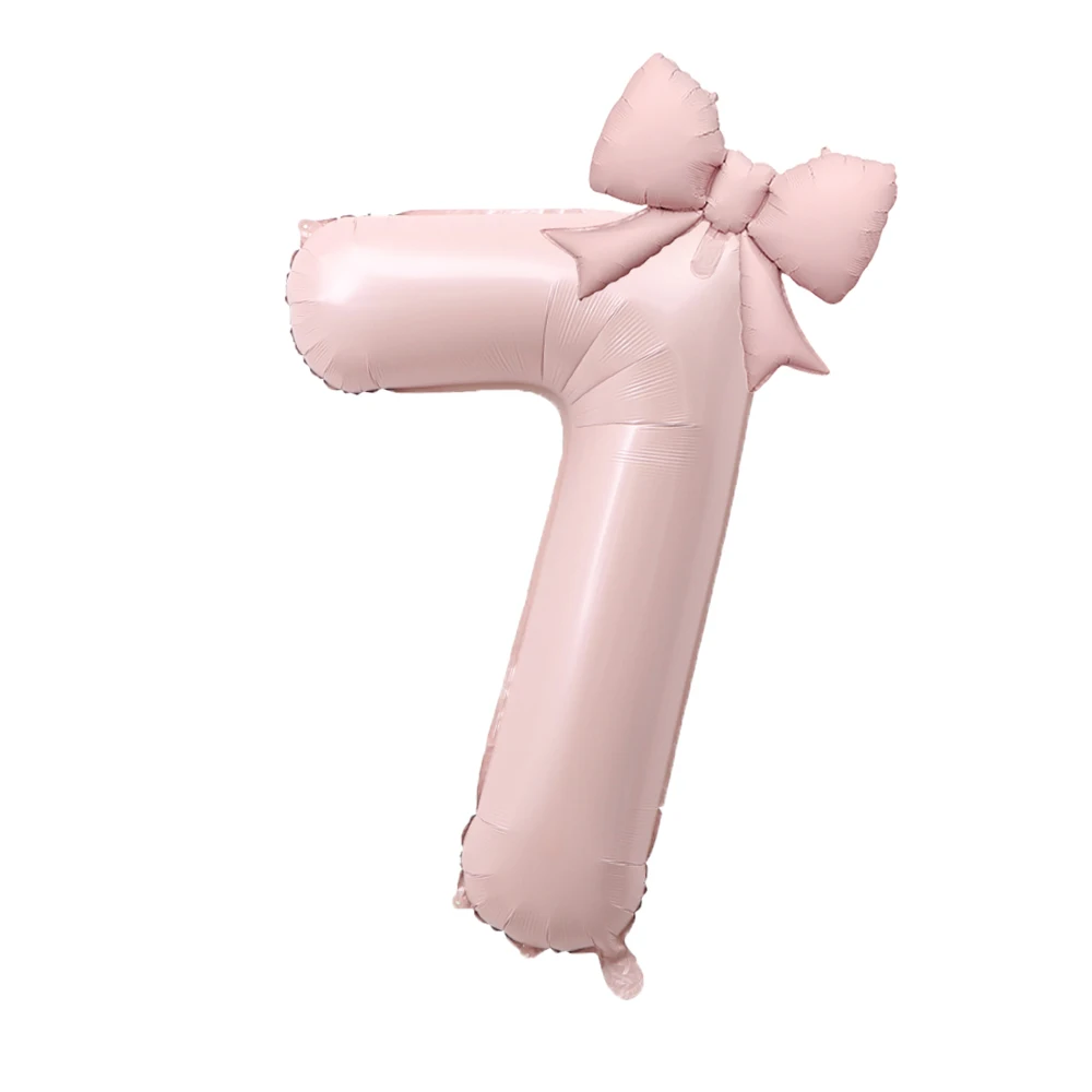 40 Zoll Geburtstags-Zahlenballons Neue Mädchen Prinzessin Geburtstag Rosa Schleifenballons Hochzeitsparty Ballons Jumbo Zahlenballon – Detail 7