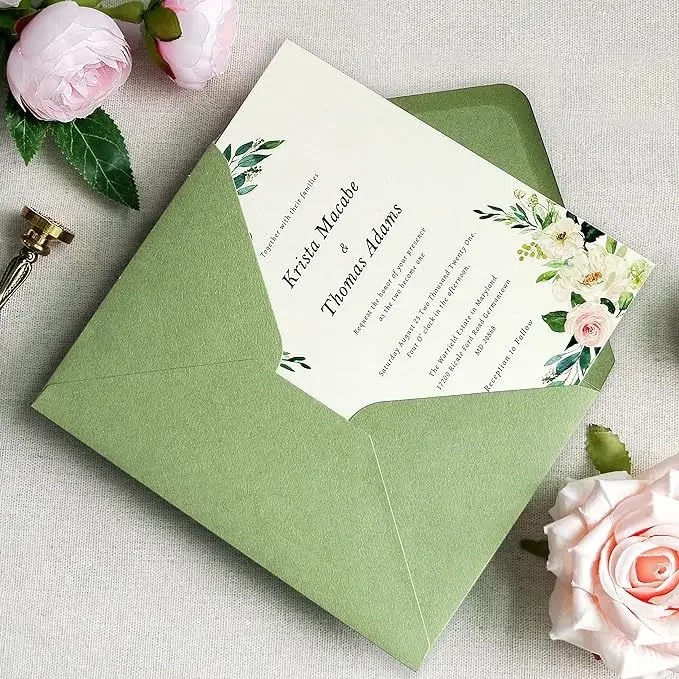 Kraft Paper Envelopes Mailing Envelopes Mini Envelopes Window Envelopes Gift Card Envelopes Seed Storage Envelopes 50pcs Western Style Envelopes