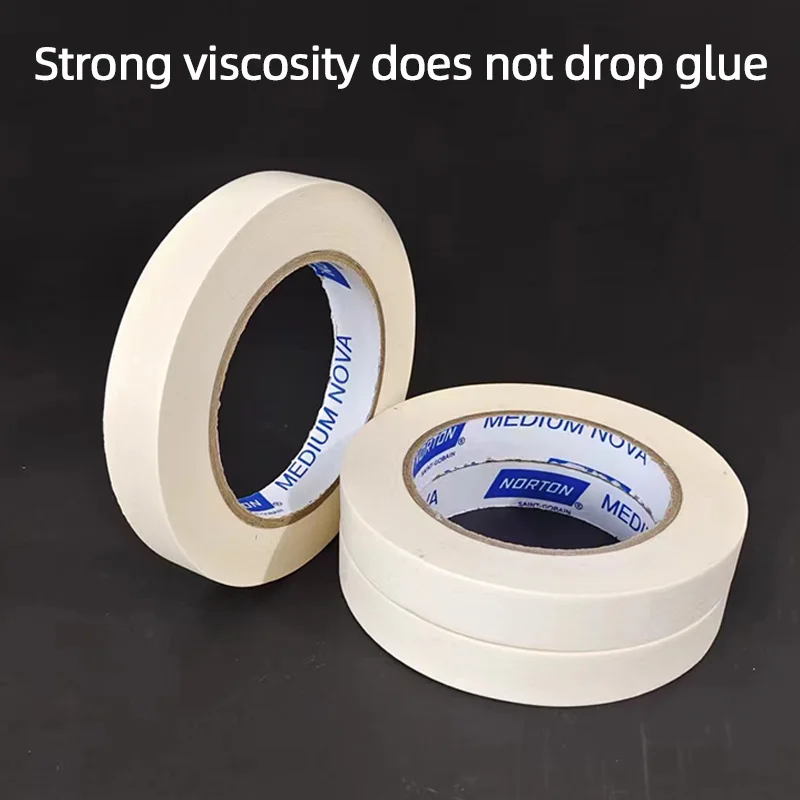  세인트고베인 노턴 18mm X 50m 크라프트 종이 마스킹 테이프 고점도 산업용 보호 테이프