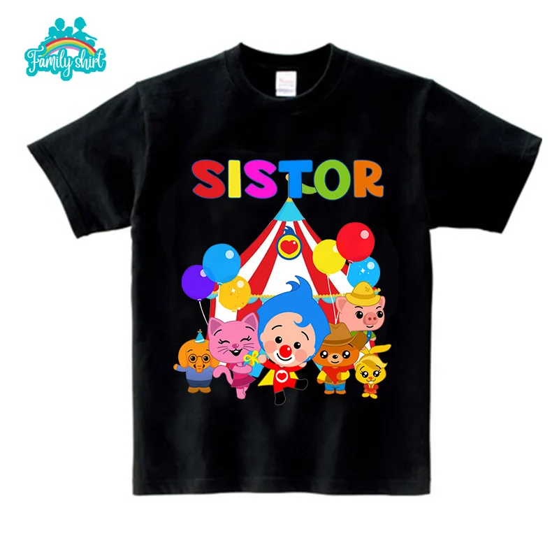 

Футболка детская хлопковая с коротким рукавом и принтом, для мальчиков и девочек