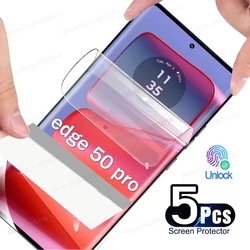 Premium Slim Hydrogel Screen Protector - 5 Pack - Motorola Edge 60 (Ultrathin HD)