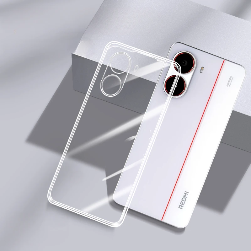 Clear Ultra Thin Soft Phone Case - Transparent Protective Back Cover